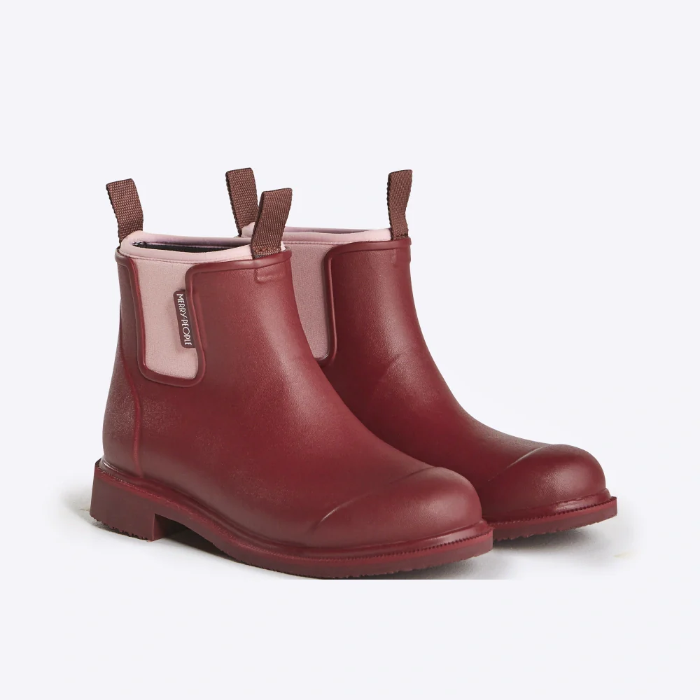 Bobbi Ankle Boot // Beetroot & Light Pink [Retired] - Image 2