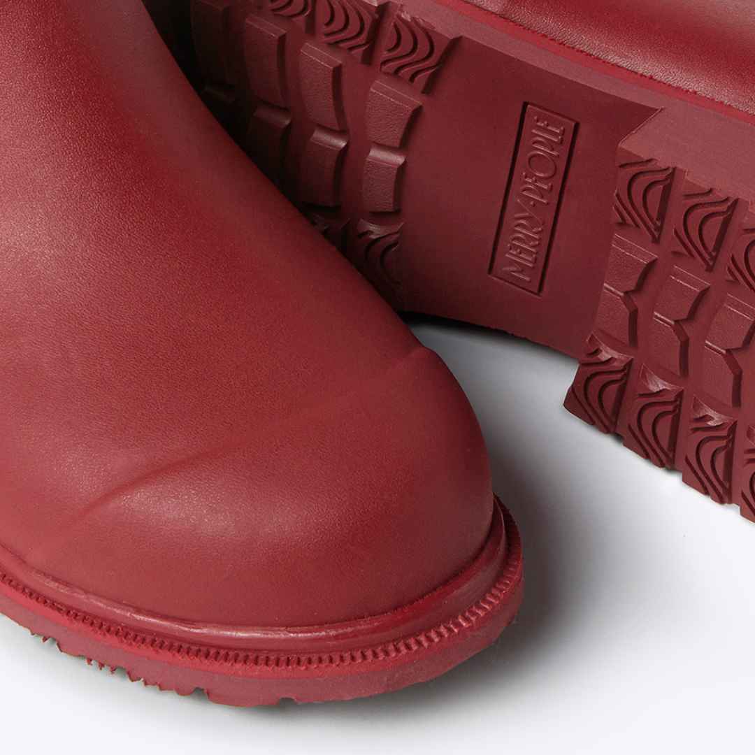 Bobbi Ankle Boot // Beetroot & Light Pink [Retired] - Image 5
