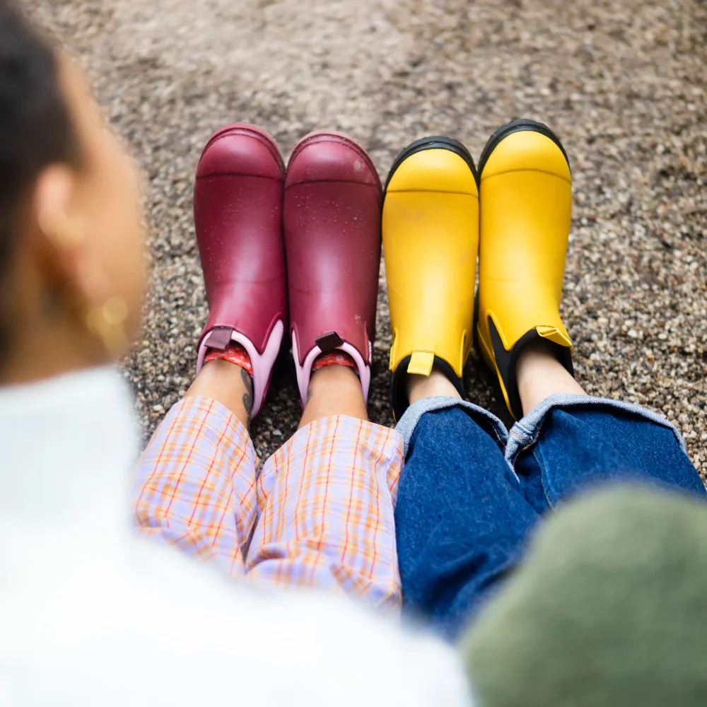 Bobbi Ankle Boot // Beetroot & Light Pink [Retired] - Image 7