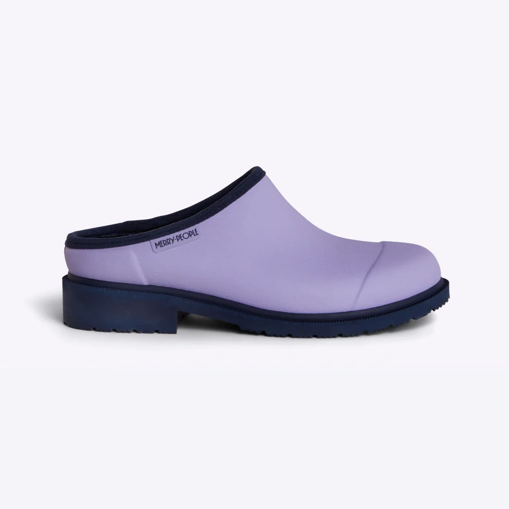 Billie Clog // Lavender & Navy [Retired]