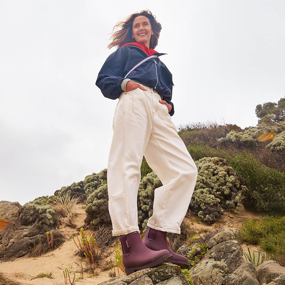 Bobbi Ankle Boot // Dark Cherry - Image 10