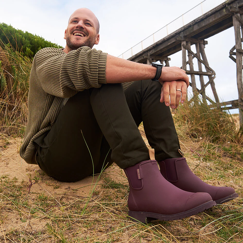 Bobbi Ankle Boot // Dark Cherry - Image 7