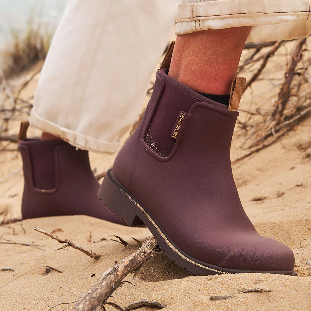 Bobbi Ankle Boot // Dark Cherry - Image 9