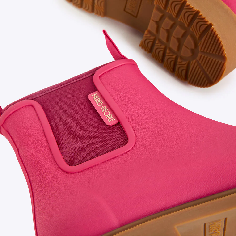 Bobbi Ankle Boot // Fuchsia Pink - Image 5