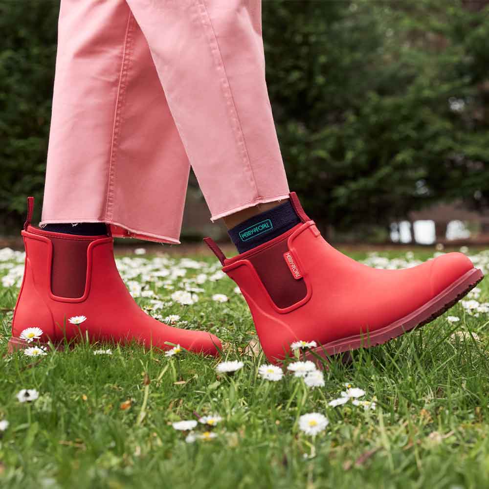 Bobbi Ankle Boot // Poppy Red [Retired] - Image 5