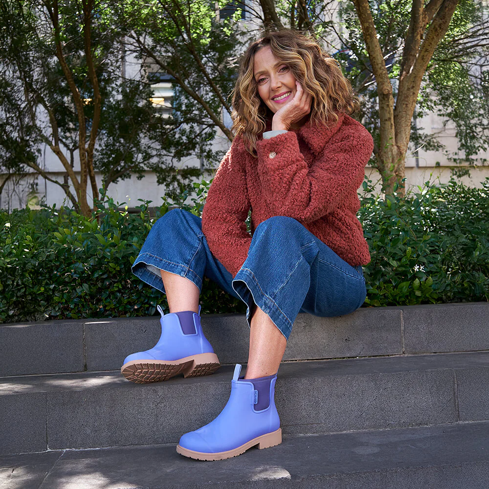 Bobbi Ankle Boot // Violet Blue - Image 7