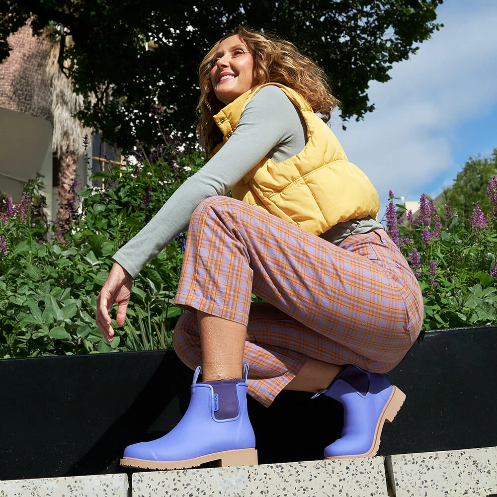 Bobbi Ankle Boot // Violet Blue - Image 9