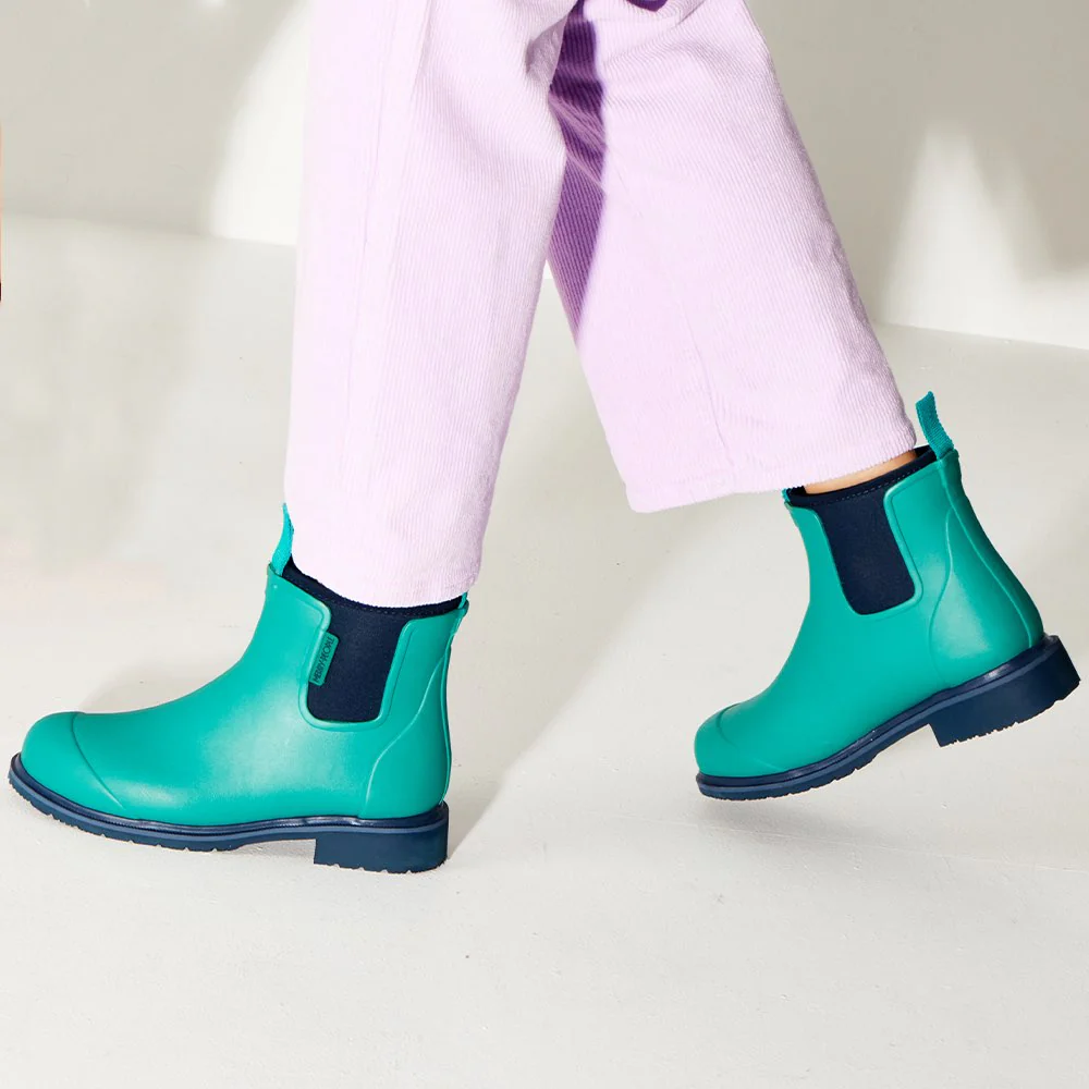 Bobbi Ankle Boot // Aqua Blue [Retired] - Image 4