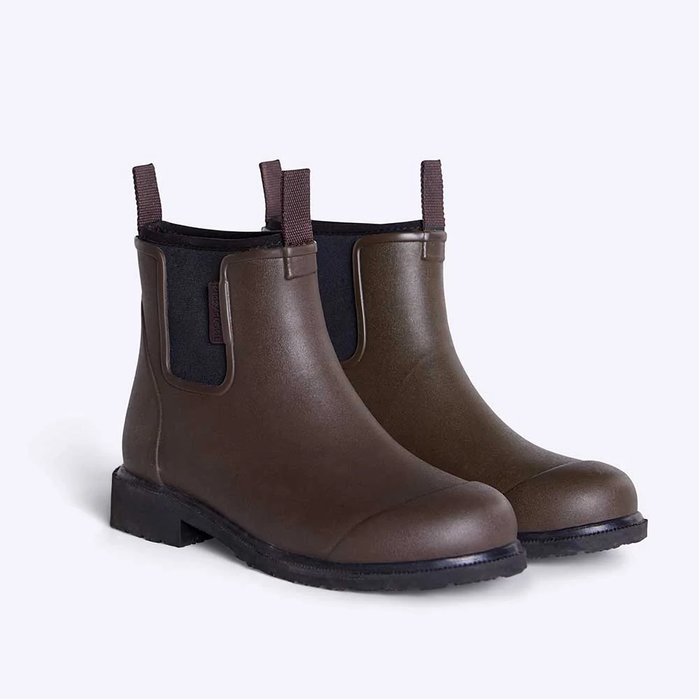 Bobbi Ankle Boot // Chocolate & Black [Retired] - Image 2
