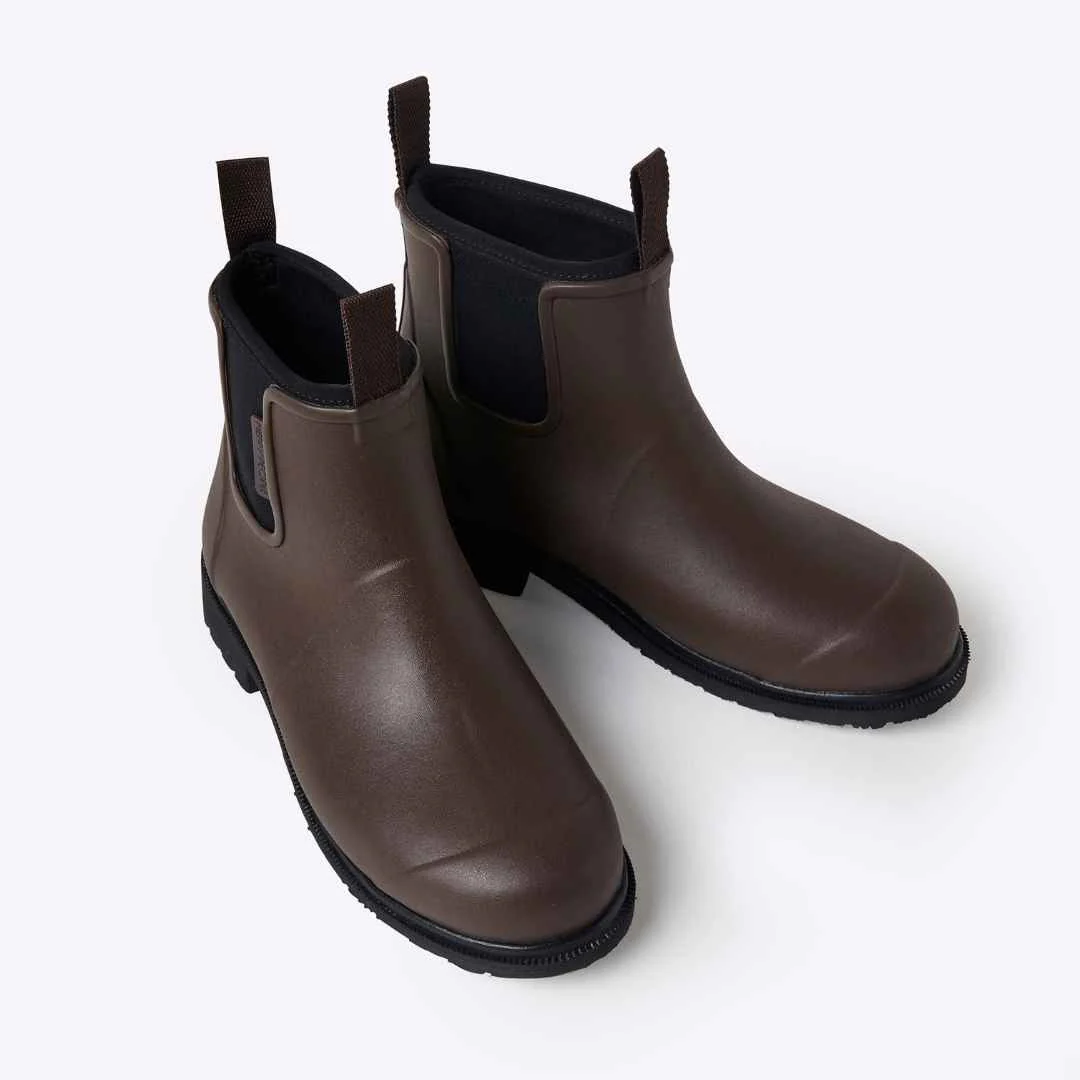 Bobbi Ankle Boot // Chocolate & Black [Retired] - Image 3