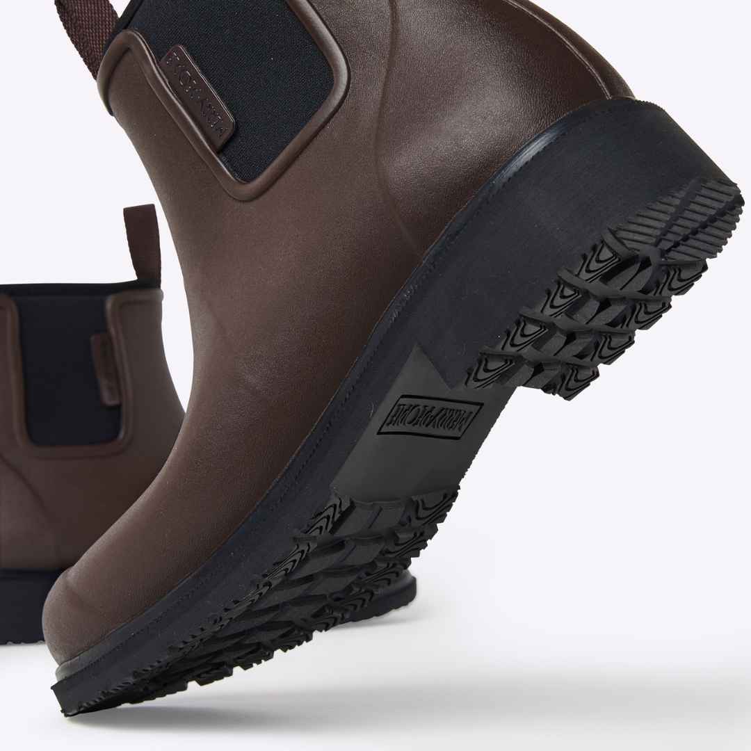 Bobbi Ankle Boot // Chocolate & Black [Retired] - Image 5