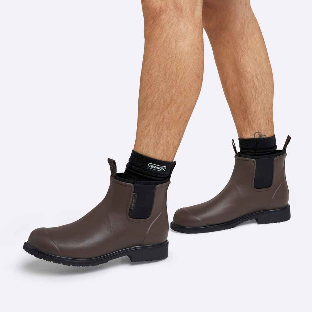 Bobbi Ankle Boot // Chocolate & Black [Retired] - Image 7