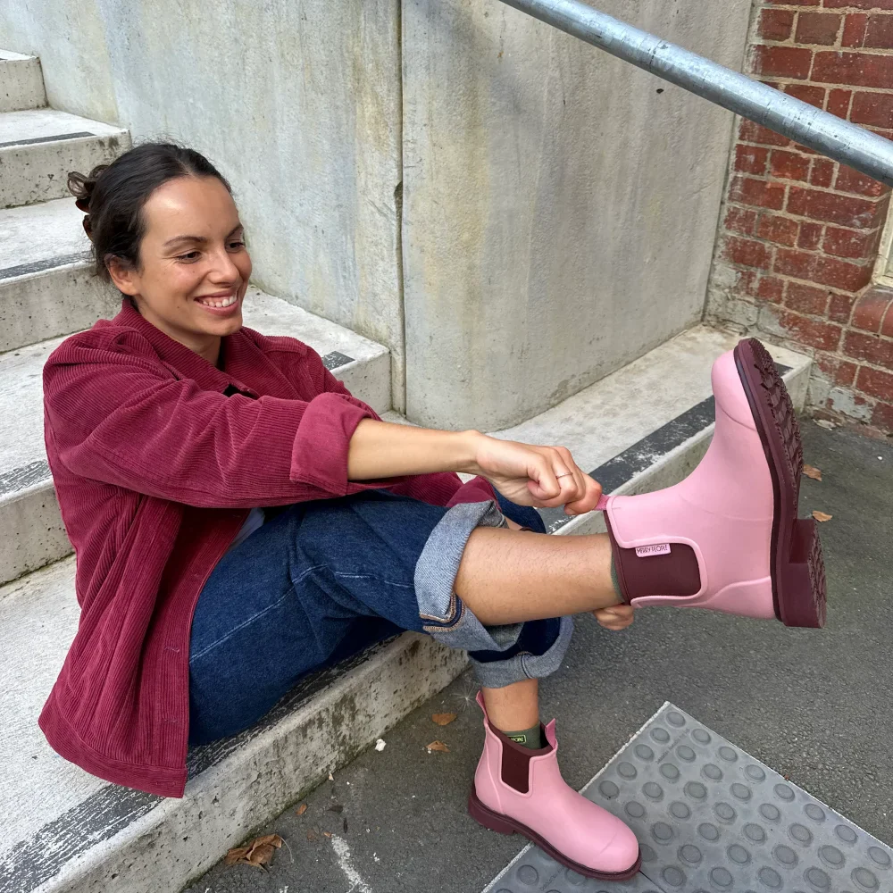 Bobbi Ankle Boot // Dusty Pink [Retired] - Image 5