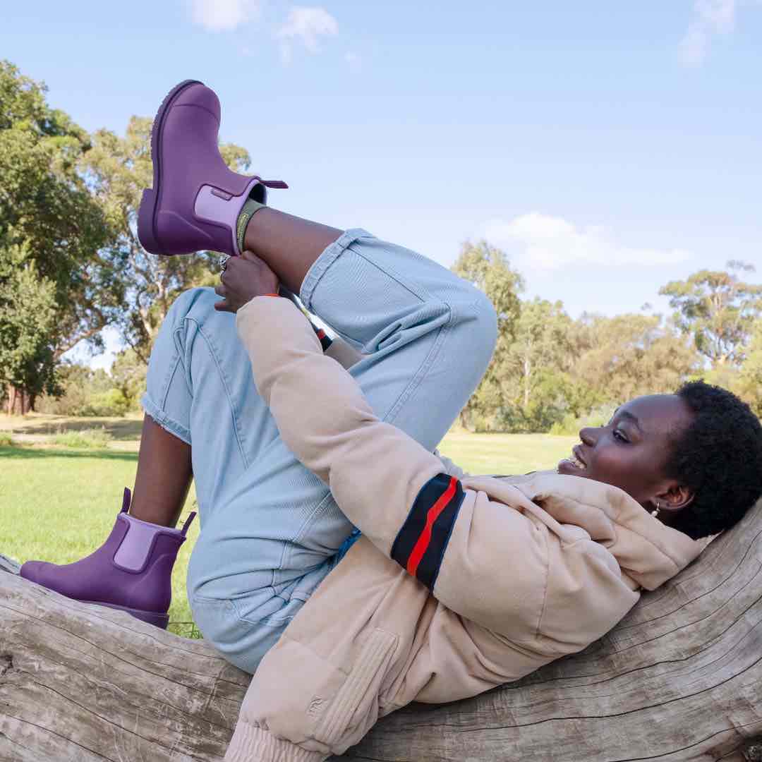 Bobbi Ankle Boot // Grape [Retired] - Image 7