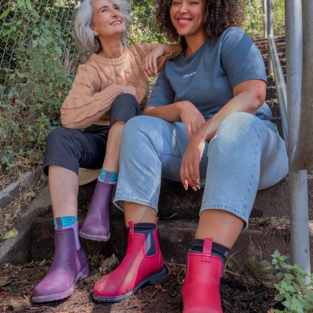 Bobbi Ankle Boot // Magenta & Navy [Retired] - Image 6
