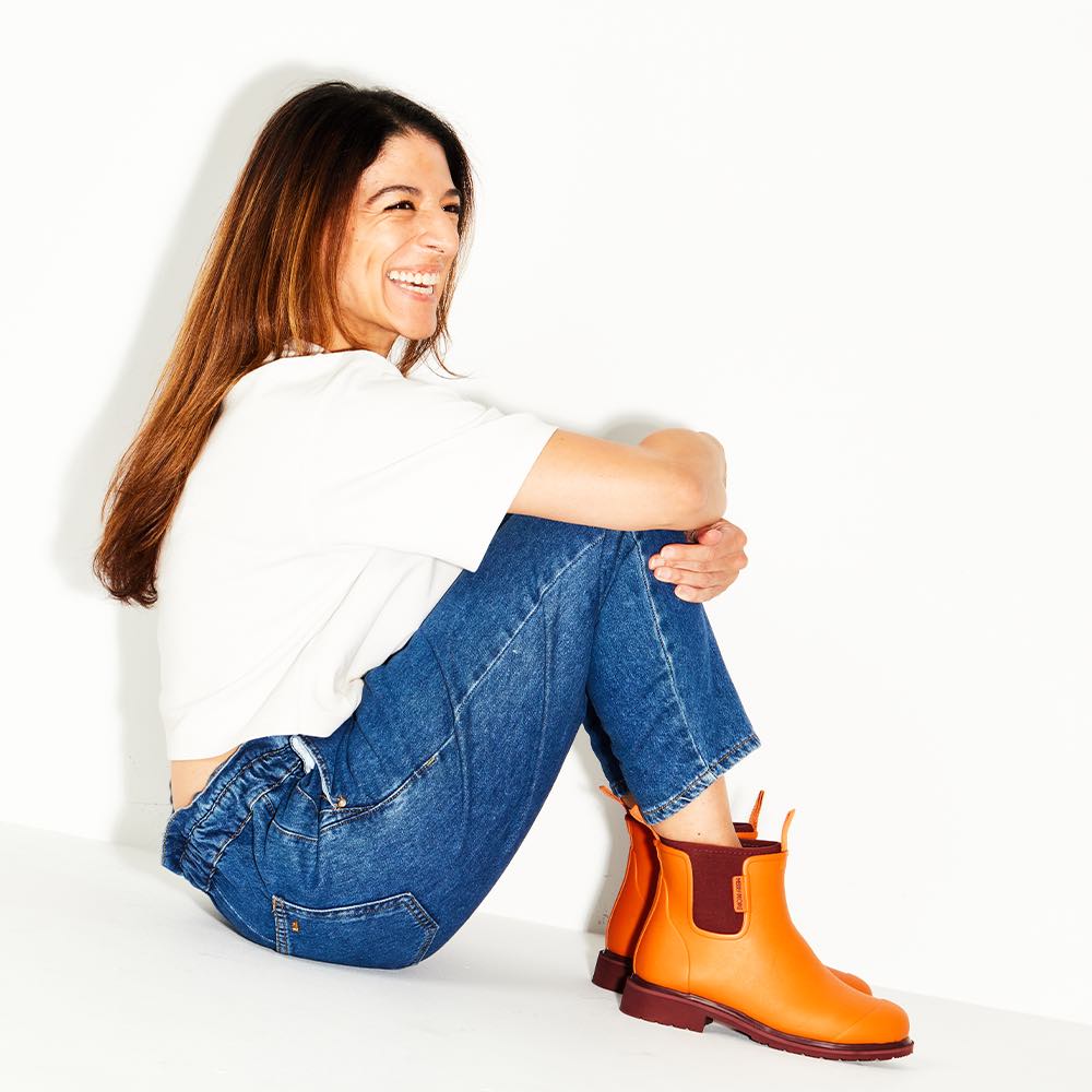 Bobbi Ankle Boot // Orange & Pomegranate [Retired] - Image 5