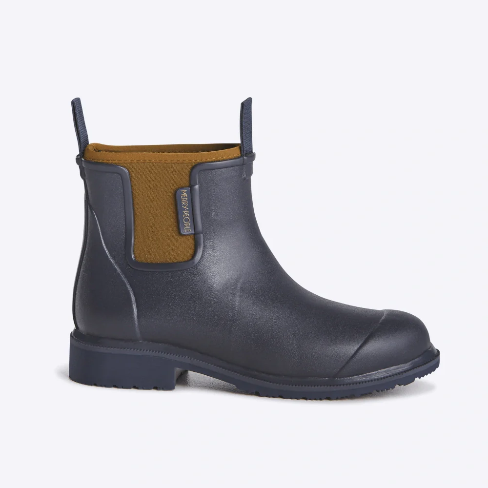 Bobbi Ankle Boot // Oxford Blue & Tan [Retired]