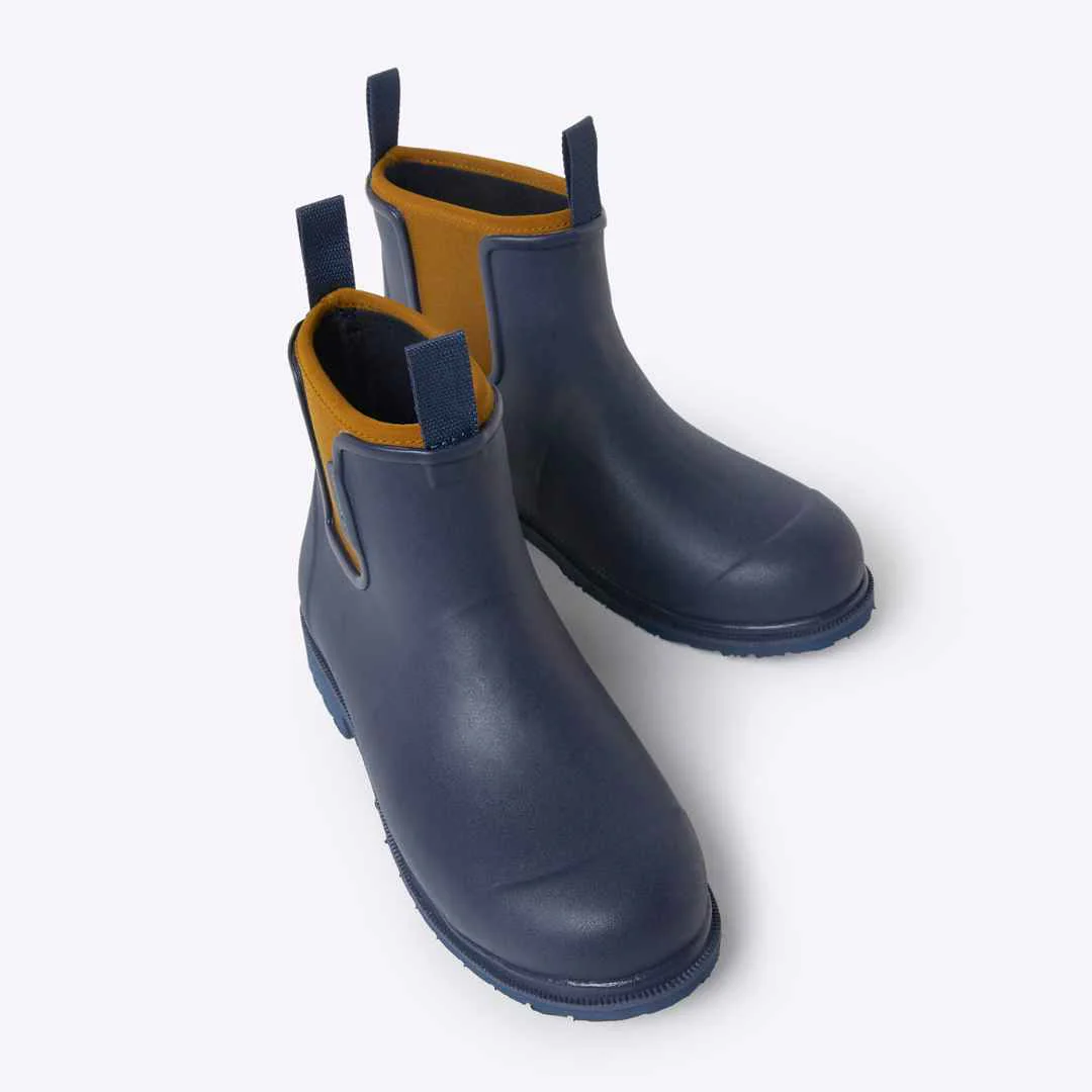 Bobbi Ankle Boot // Oxford Blue & Tan [Retired] - Image 4