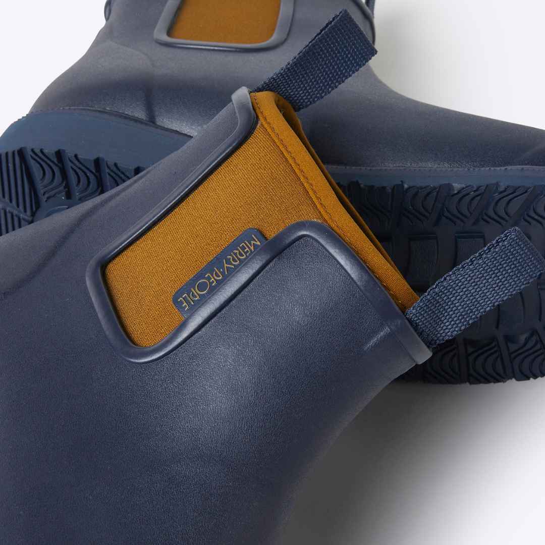 Bobbi Ankle Boot // Oxford Blue & Tan [Retired] - Image 5
