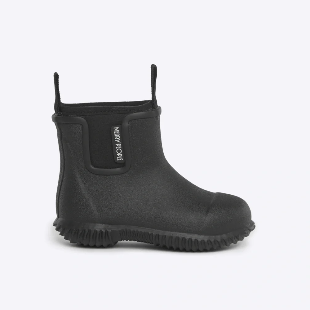 Bobbi Kids Gumboot // Black & Black [Retired]