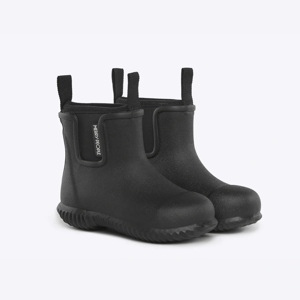 Bobbi Kids Gumboot // Black & Black [Retired] - Image 2
