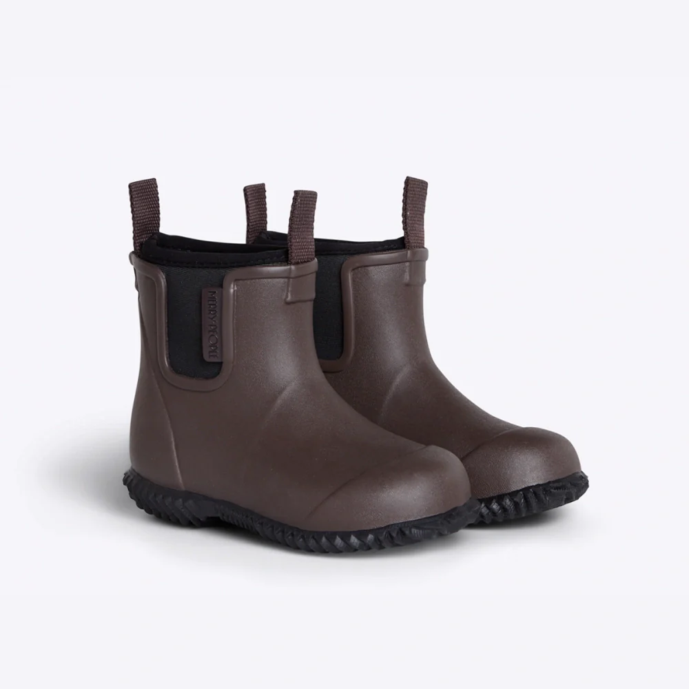 Bobbi Kids Gumboot // Chocolate & Black [Retired] - Image 2