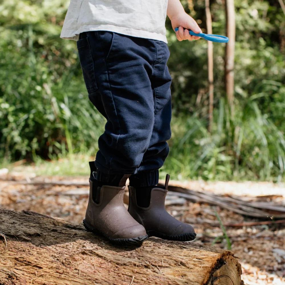 Bobbi Kids Gumboot // Chocolate & Black [Retired] - Image 5