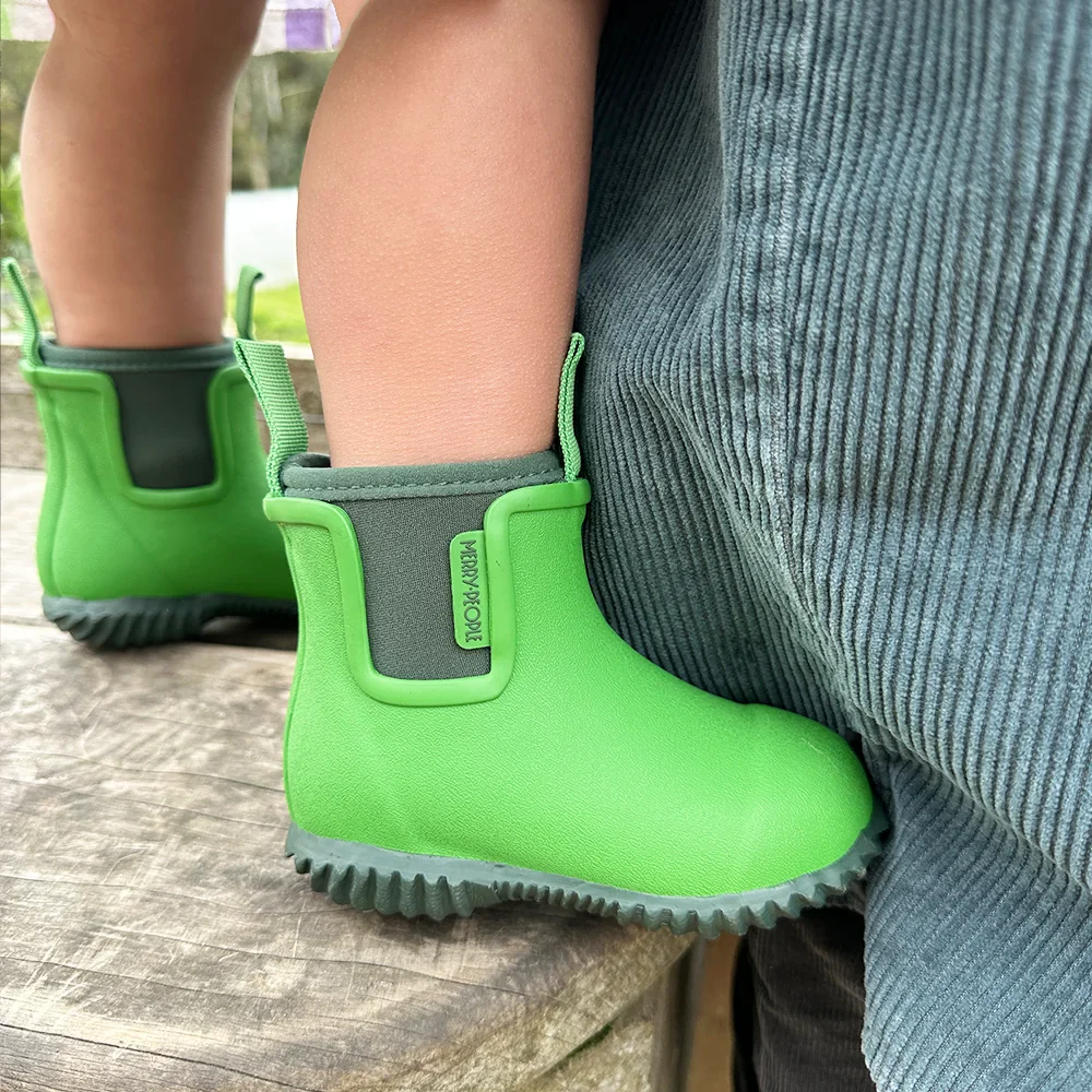 Bobbi Kids Gumboot // Grasshopper Green [Retired] - Image 6