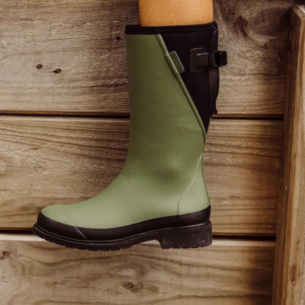 Darcy Mid Calf Gumboot  // Moss Green [Retired] - Image 6