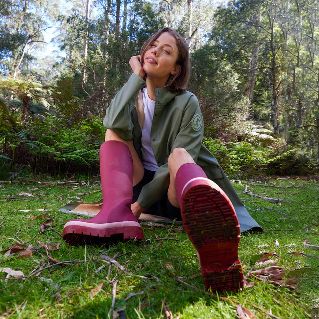 Fergie Tall Boot // Beetroot Red [Retired] - Image 5