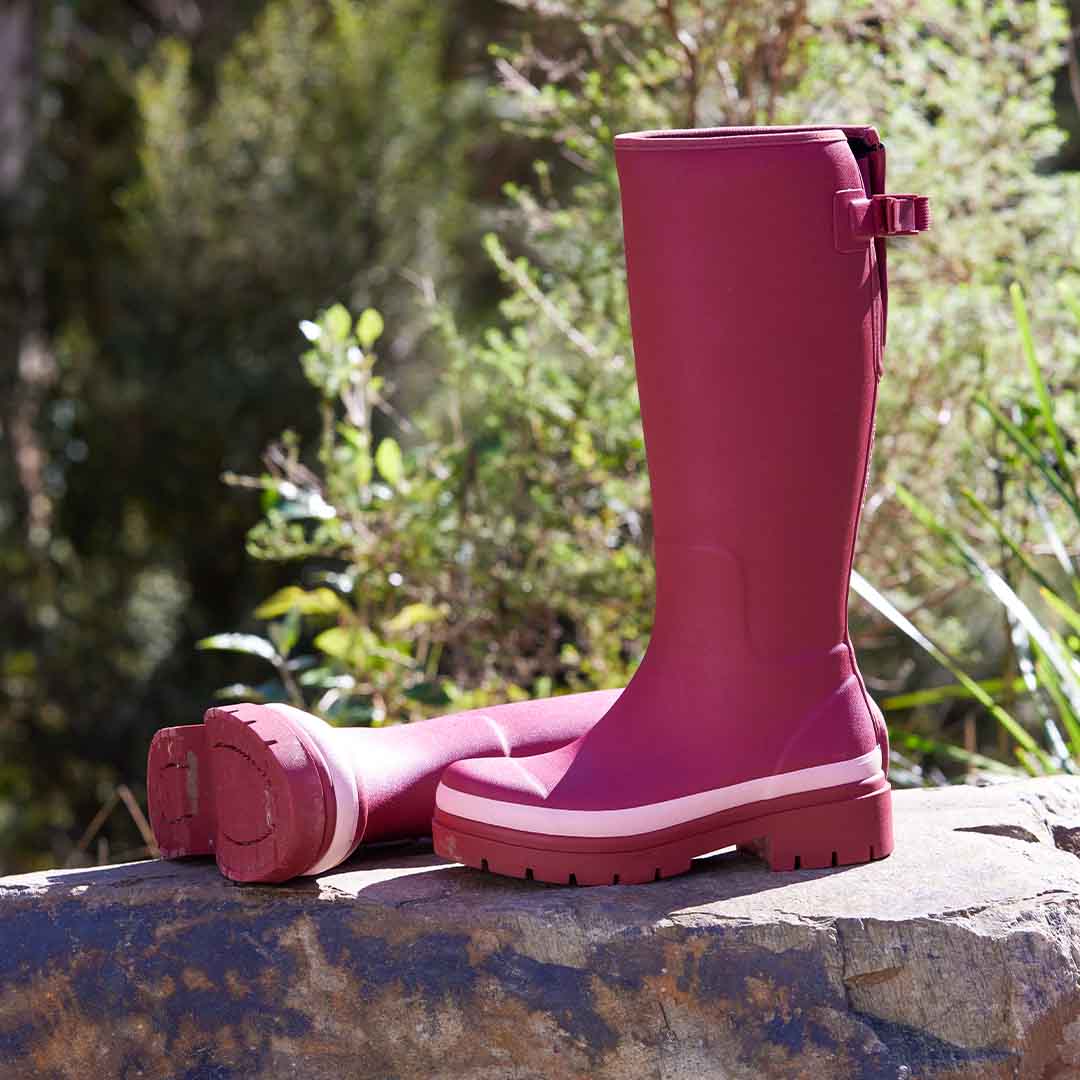 Fergie Tall Boot // Beetroot Red [Retired] - Image 7