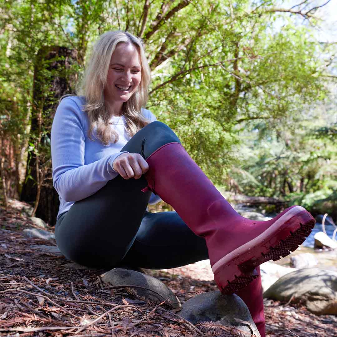 Fergie Tall Boot // Beetroot Red [Retired] - Image 8
