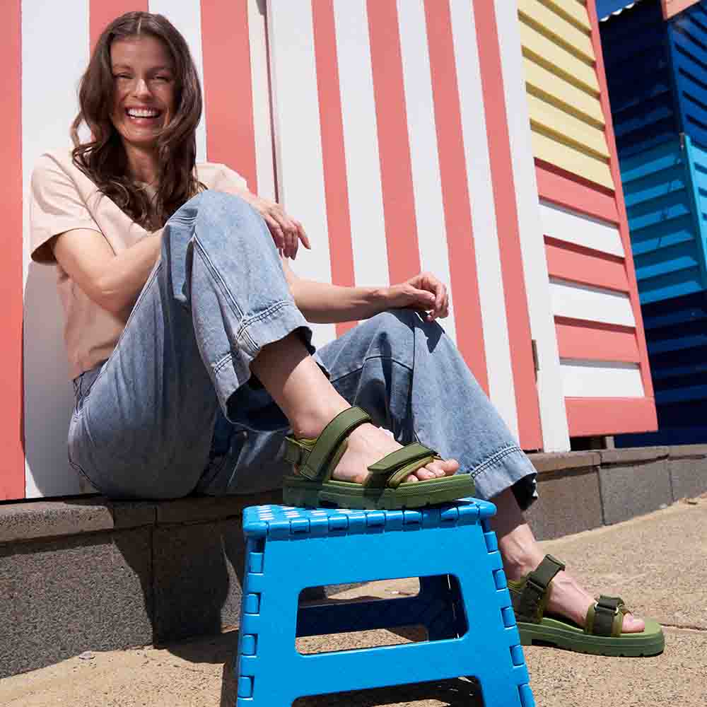 Lochie Sandal // Bright Olive [Retired] - Image 9