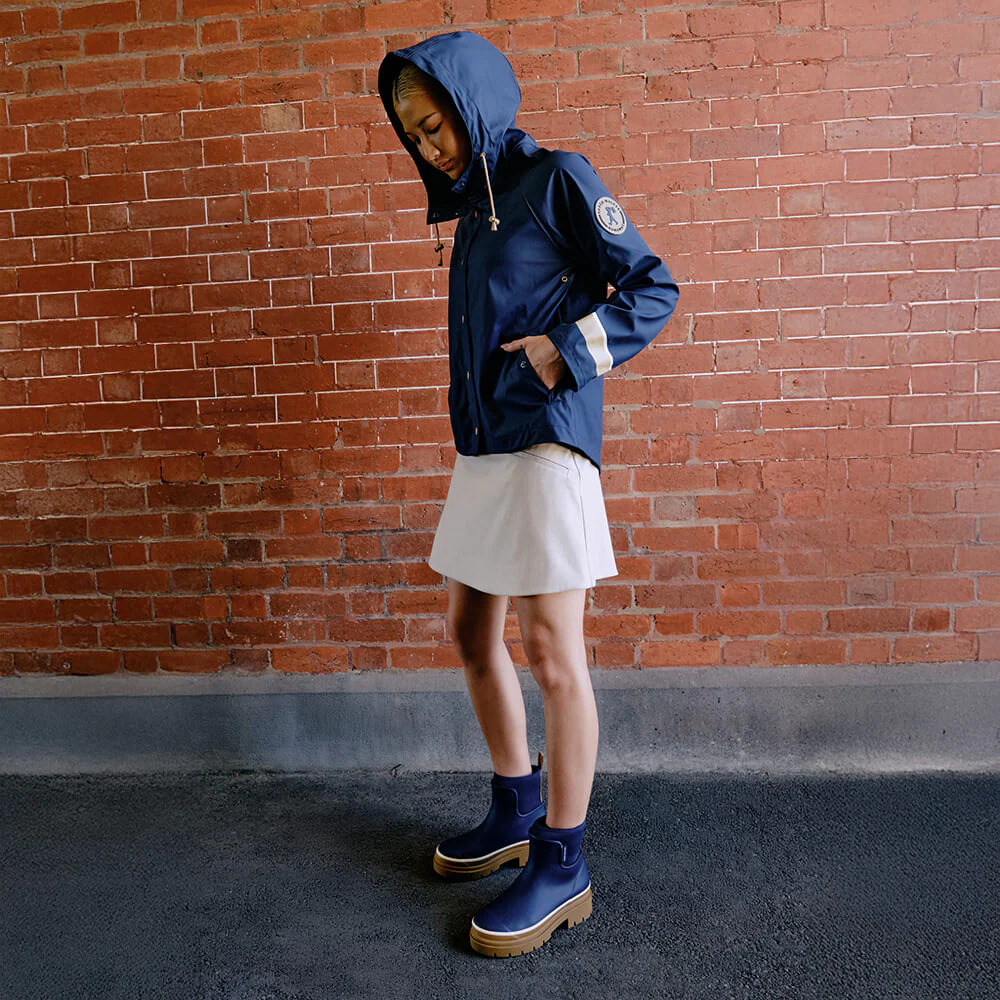 Merry People X Karen Walker Tully Boot // French Navy & Tan [Retired] - Image 10