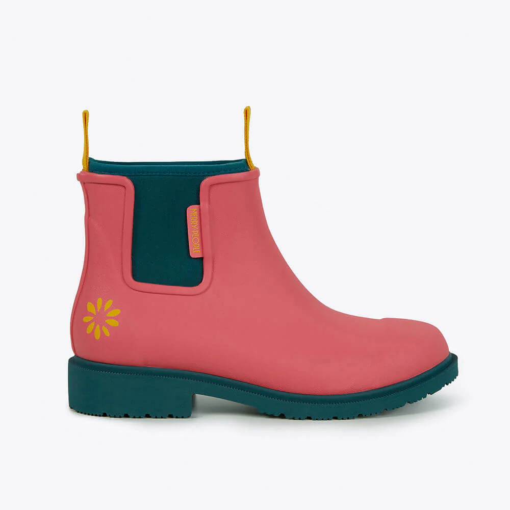 Merry People X Mothers Day Classic Bobbi Ankle Boot // Coral Teal [Retired]