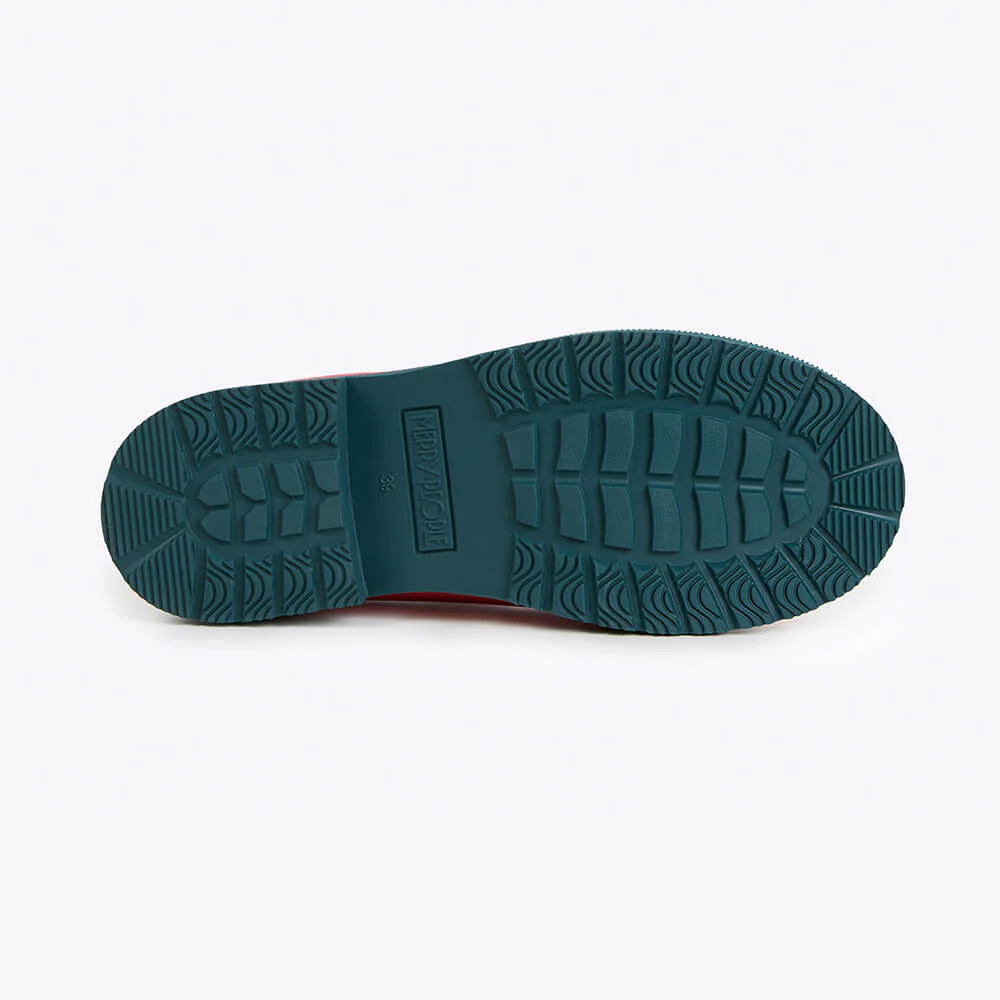 Merry People X Mothers Day Classic Bobbi Ankle Boot // Coral Teal [Retired] - Image 3