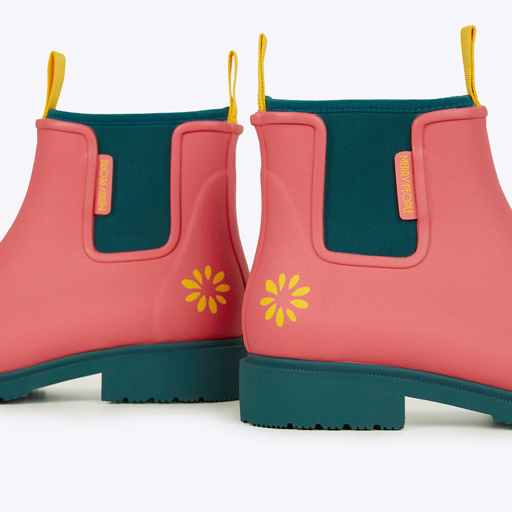 Merry People X Mothers Day Classic Bobbi Ankle Boot // Coral Teal [Retired] - Image 5
